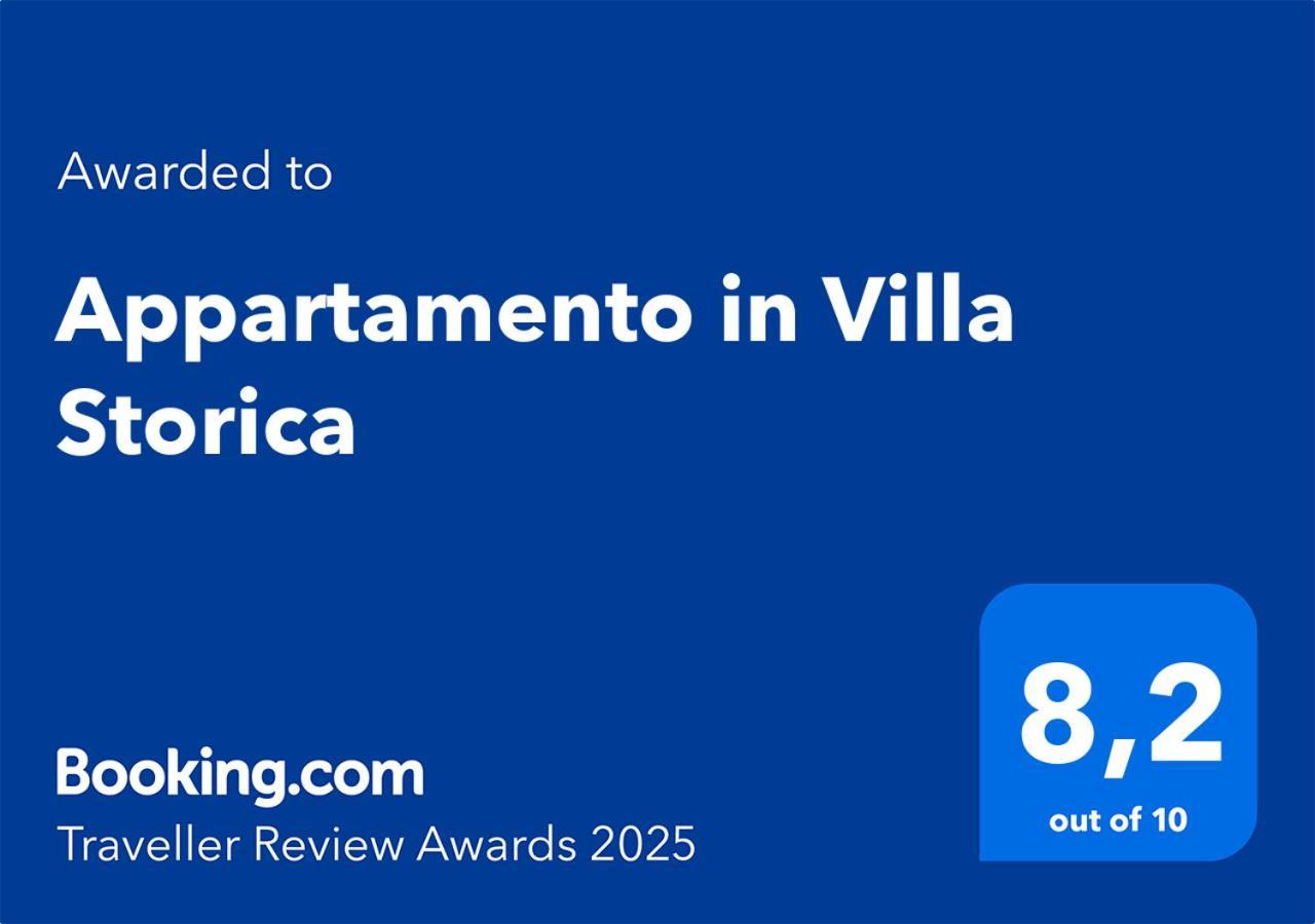 Appartamento In Villa Storica Оледжо-Кастелло Экстерьер фото